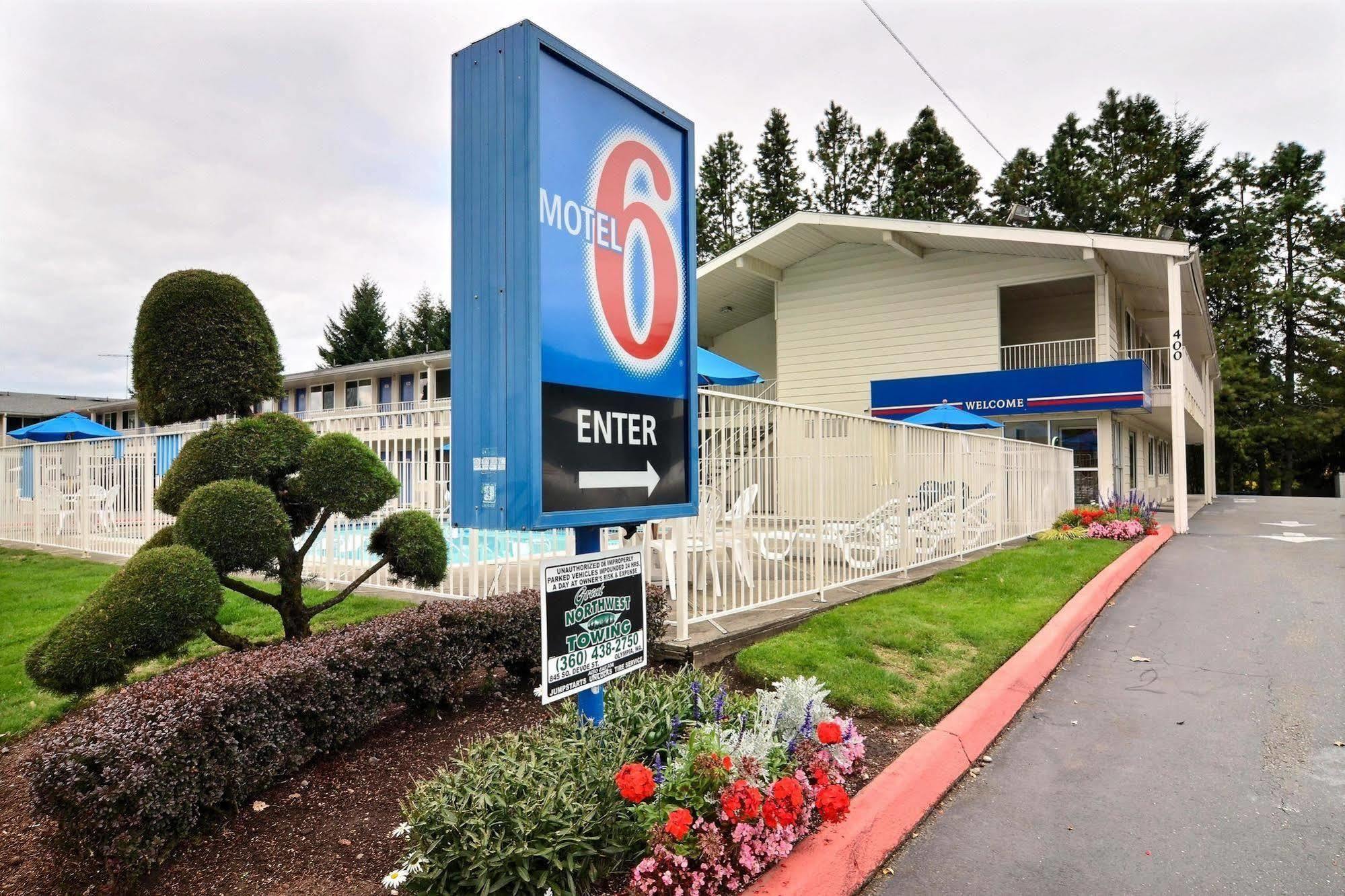 Motel 6-Tumwater, Wa - Olympia Exteriér fotografie
